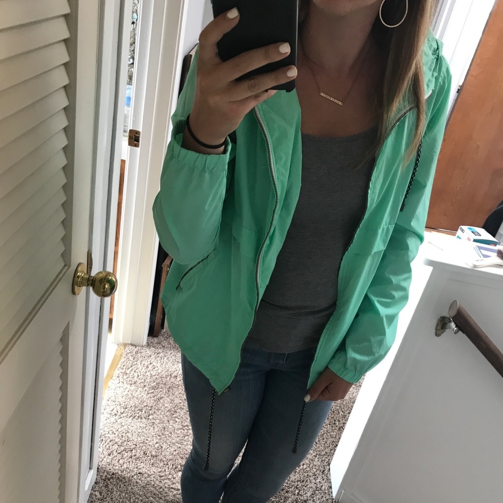 Mint windbreaker jacket